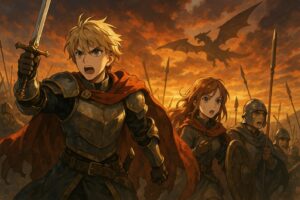 戦記ファンタジーアニメ